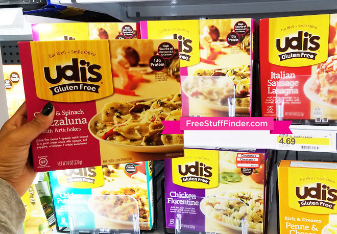 $2.52 (Reg $4.69) Udi's Gluten Free Frozen Meals at Target (Print Now!)