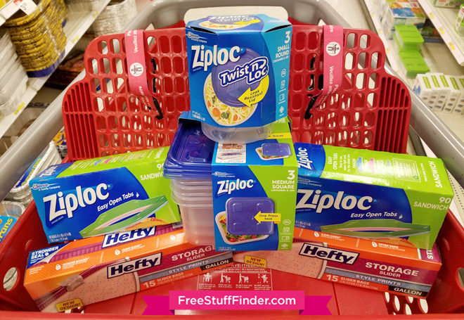 *HOT* $0.35 (Reg $3) Ziploc Bags at Target (Print NOW!)