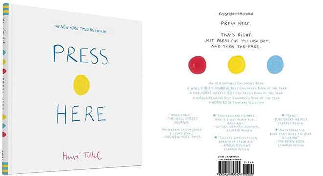 *HOT* $6.84 (Reg $15.98) Press Here Children’s Hardcover Book