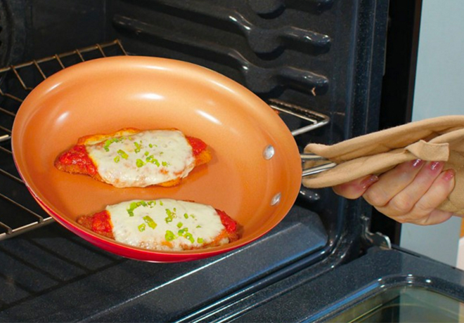$59.99 (Reg $150) Red Copper 10-Piece Cookware Set + FREE Shipping