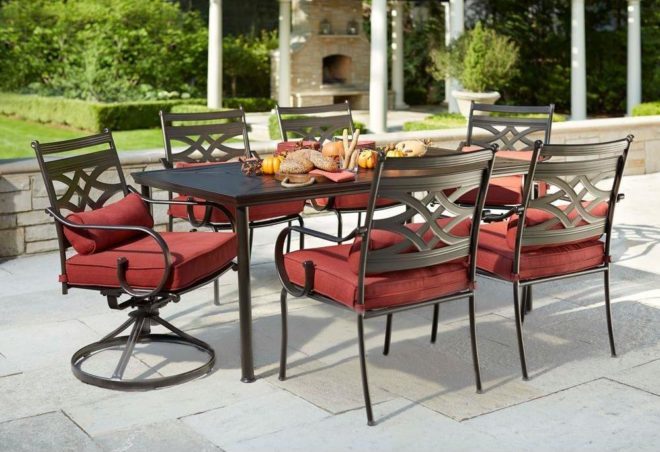 $299.50 (Reg $599) 7-Piece Patio Dining Set with Cushions + FREE Store Pickup