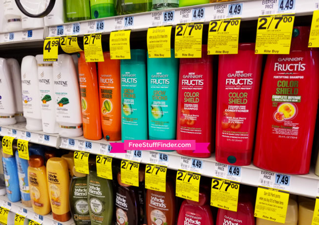 *HOT* $0.50 (Reg $4.49) Garnier Fructis Shampoo & Conditioner at Rite Aid