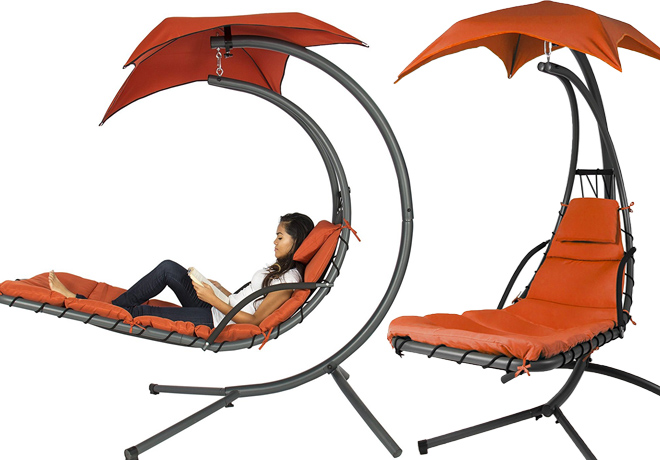 $159.95 (Reg $400) Hanging Chaise Lounger + FREE Shipping