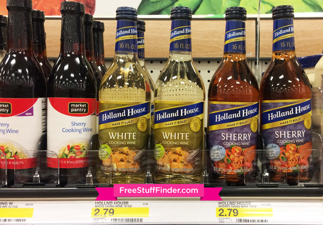 *HOT* $0.70 (Reg $3) Holland House Cooking Wine at Target (Print Now!)