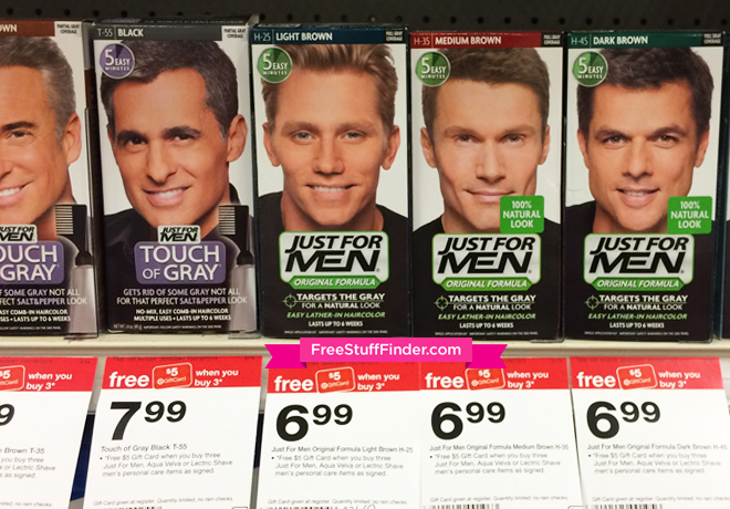 $1.66 (Reg $7) Just for Men Hair Color at Target (Print Now!)