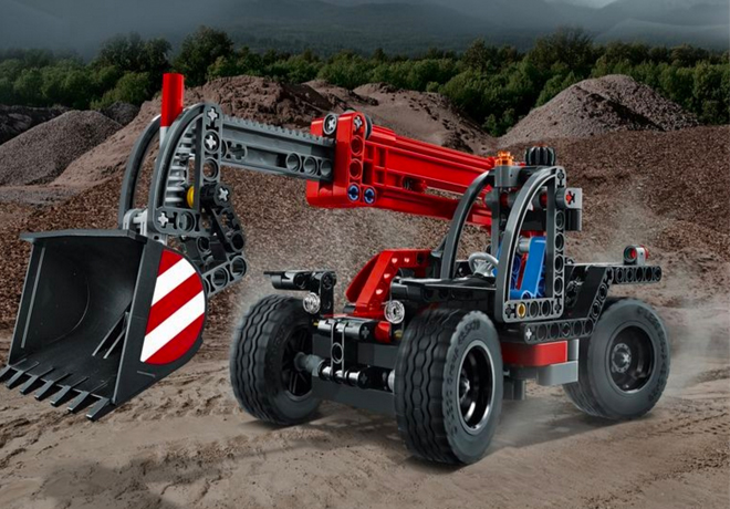 $26.42 (Reg $50) LEGO Telehandler Building Kit + FREE Store Pickup