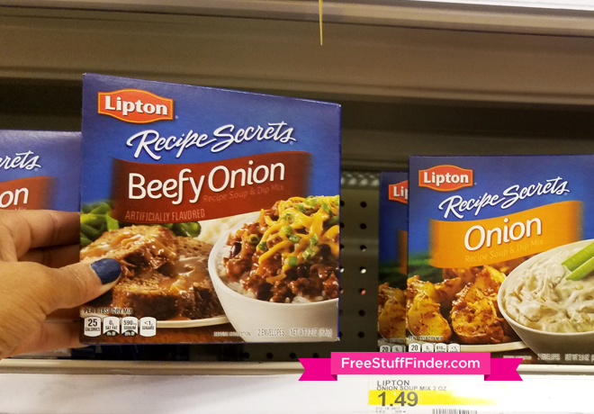 $1.05 Lipton Recipe Secrets at Target