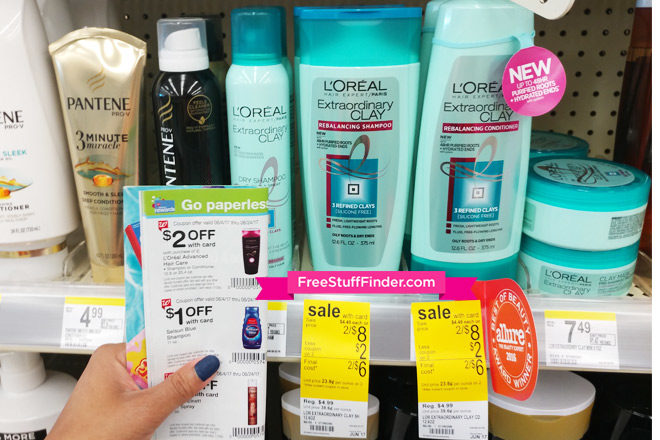 $0.75 (Reg $5) L’Oreal Advanced Haircare Shampoo or Conditioner at Walgreens