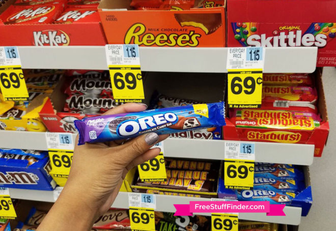 $0.14 (Reg $1.15) Milka Oreo Single Serve Candy Bars at Rite Aid