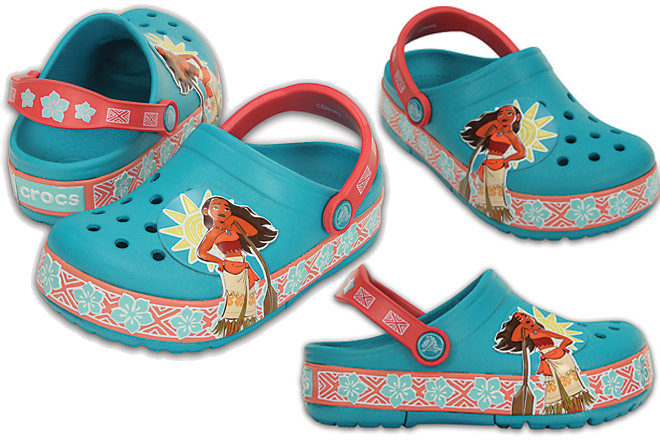 $15.74 (Reg $45) Kids Moana Crocs