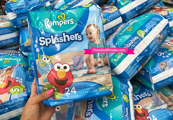 $3.72 (Reg $9.22) Pampers Splashers Swim Diapers at Walmart (Print Now!)