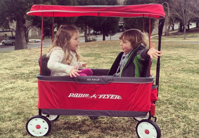 $75.35 (Reg $110) Radio Flyer 3-in-1 EZ Fold Wagon + FREE Shipping