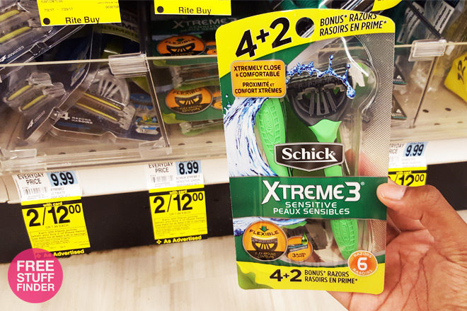 *HOT* $2 (Reg $9) Schick Disposable Razor Packs at Rite Aid (Print NOW!)