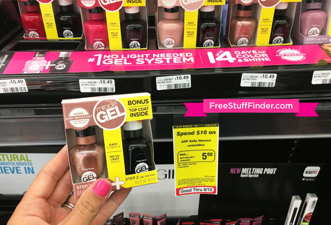 *HOT* $1.49 (Reg $10.49) Sally Hansen Miracle Gel Nail Polish 2-Pack at CVS