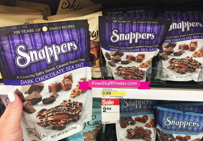 $2.99 (Reg $4) Snappers Chocolate Pretzel Treats at Target