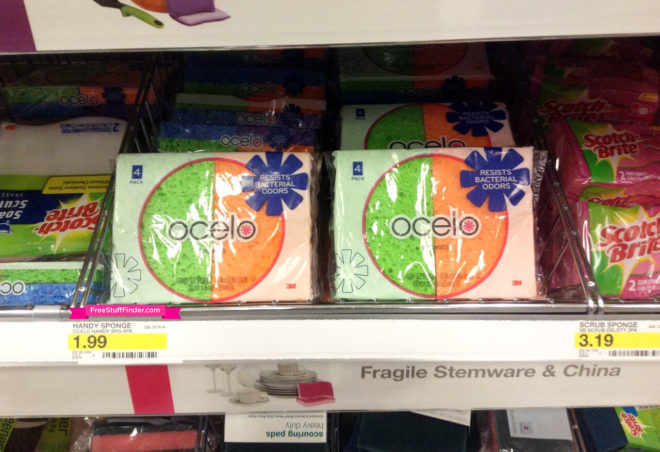 $0.99 (Reg $1.99) Ocelo Sponges at Target