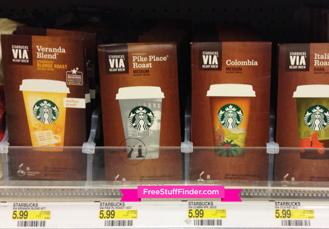 *HOT* 50% Off Starbucks VIA Instant Coffee at Target (Today Only)