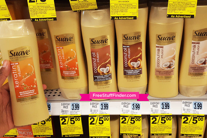 $0.50 (Reg $4) Suave Professionals Hair Care at Rite Aid