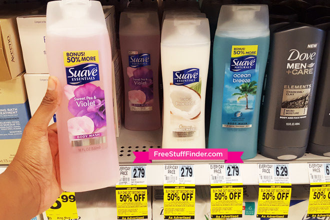 *HOT* $0.34 (Reg $2.79) Suave Body Wash at Rite Aid