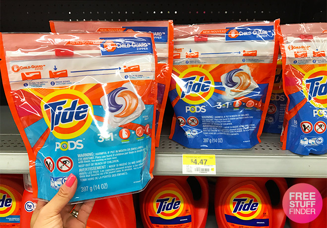 $2.47 (Reg $4.47) Tide Pods at Walmart