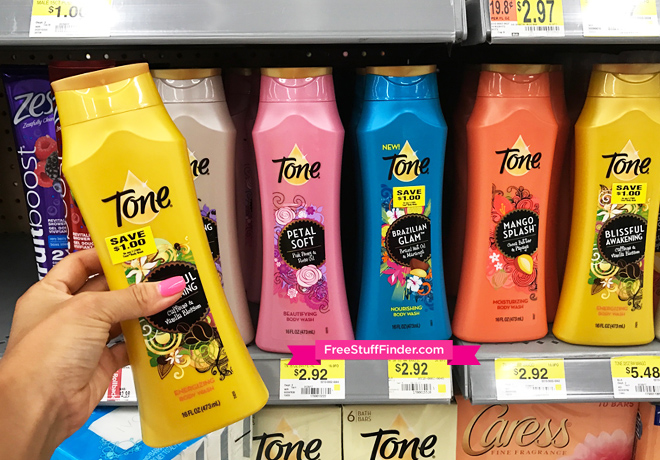 $1.42 (Reg $3) Tone Body Wash at Walmart (Print Now!)