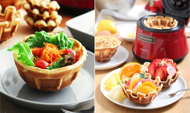 $19.76 (Reg $46) Belgian Waffle Bowl Maker