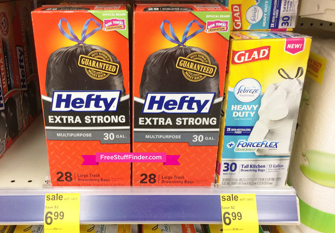 *NEW* $1.50 Off Hefty Large Trash Bags Coupon (No Size Restrictions!)