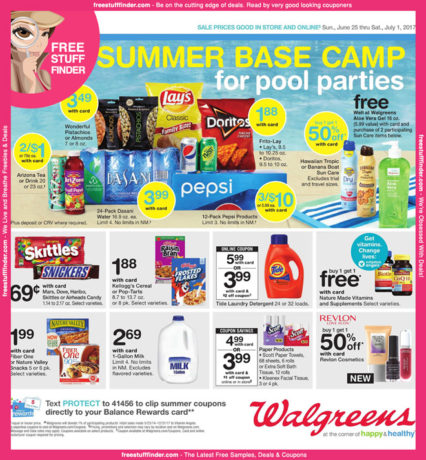 *HOT* Walgreens Ad Preview (Week 6/25 – 7/1)