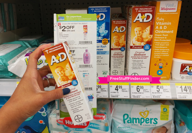 *HOT* $1.99 (Reg $5) A+D Diaper Rash Ointment at Walgreens