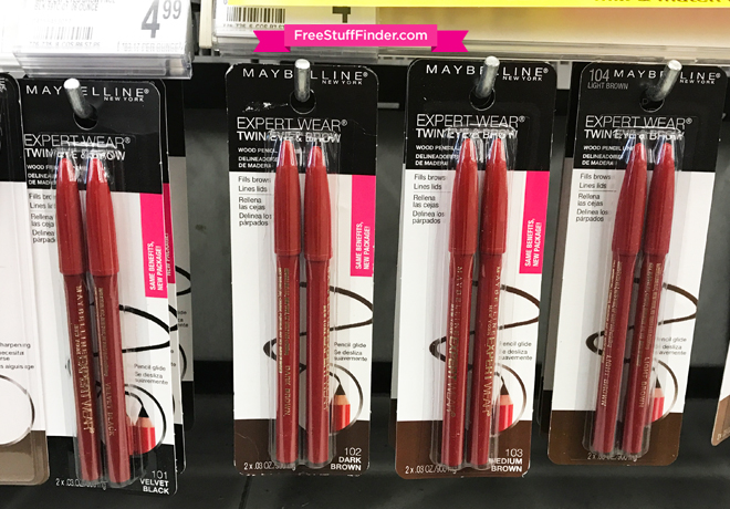 *HOT* $0.24 (Reg $5) Maybelline Twin Pack Brow Pencils at Walgreens