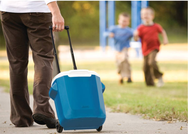 $14.31 (Reg $20) Coleman Wheeled Cooler + FREE Store Pickup