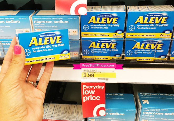 $1.99 (Reg $4) Aleve at Target (Print Now!)