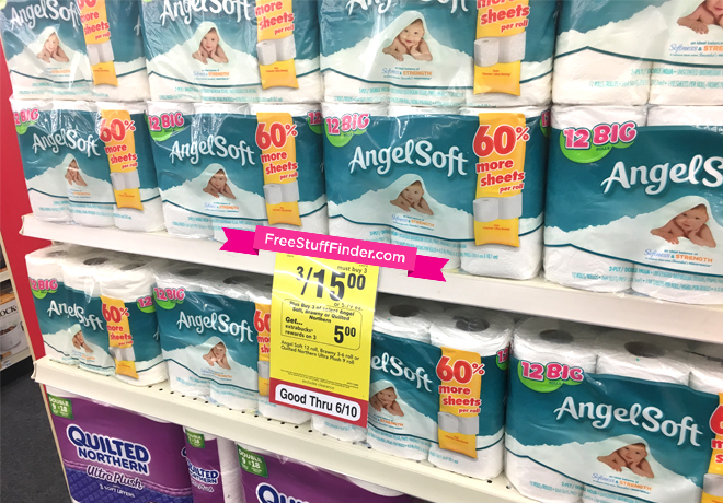 *HOT* $2.85 (Reg $8.39) Angel Soft Bath Tissue at CVS (Week 7/23)