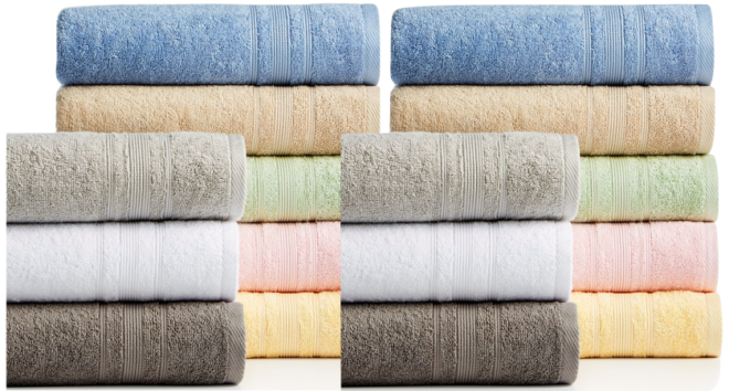 $3.99 (Reg $14) Cotton Bath Towels