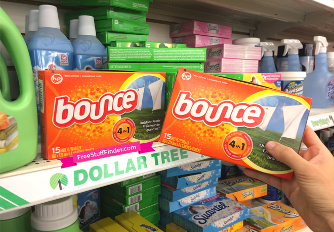 FREE Bounce Sheets & Puffs Tissues at Dollar Tree (Print Now!)