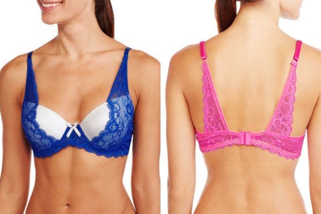 $2.50 (Reg $8) Convertible Racerback Demi Bras + FREE Pickup