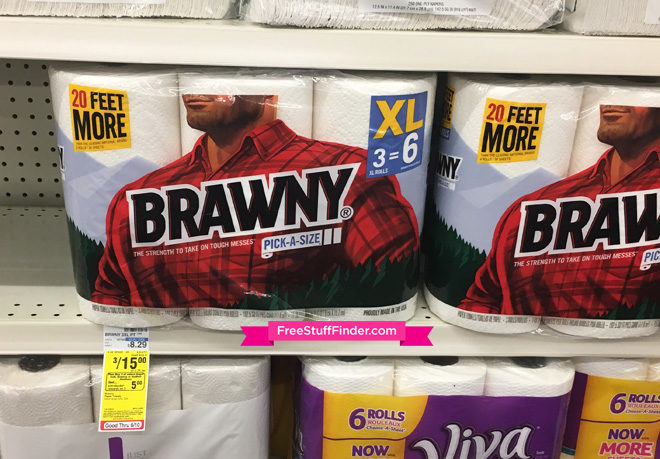 *HOT* $3.08 (Reg $7.79) Brawny Paper Towels at CVS