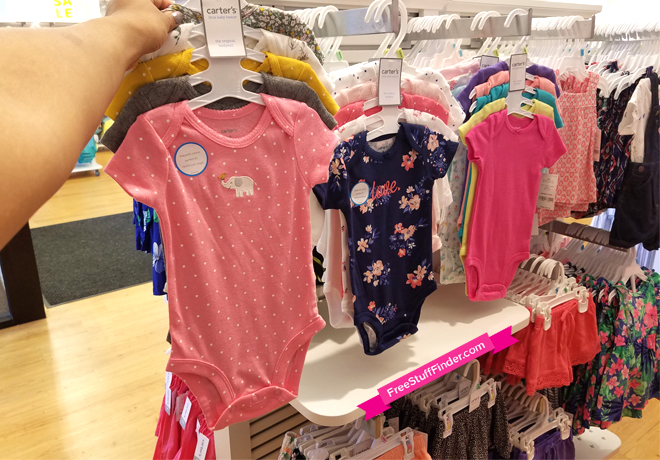 *HOT* Extra 30% Off Clearance at Carter's (Baby Bodysuits ONLY $1.68!)