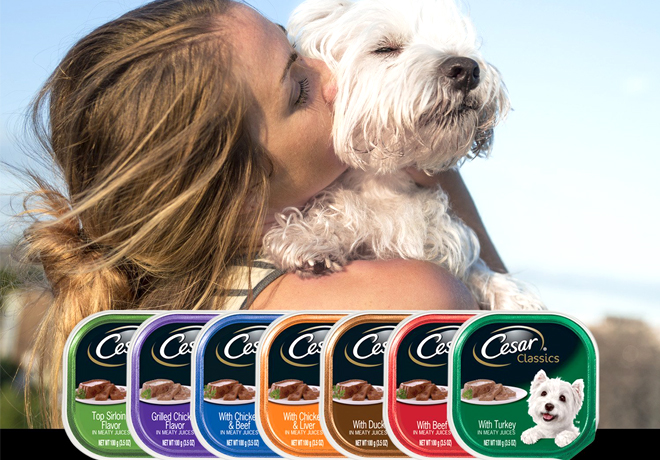 *HOT* $0.50 Cesar Dog Food Trays at Kroger (Print Now!)