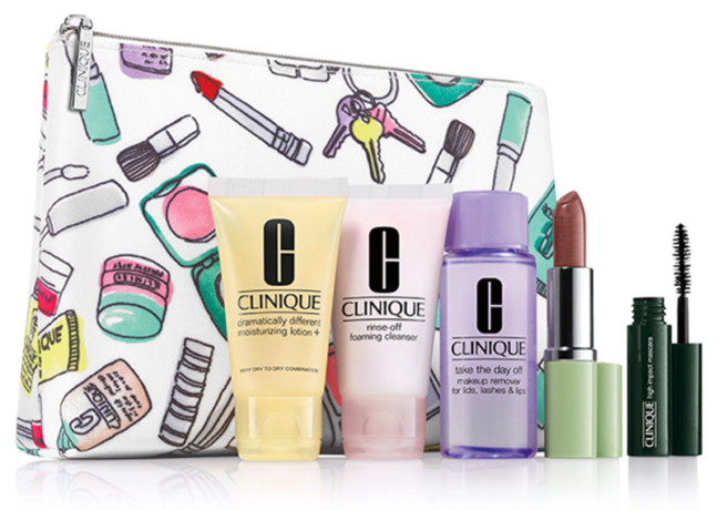 *HOT* $10 ($70 Value) Clinique 6-Piece Makeup Set + FREE Shipping