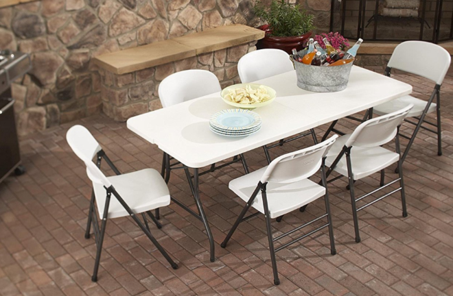 $38.88 (Reg $65) Cosco Deluxe 6-Foot Folding Table + FREE Shipping