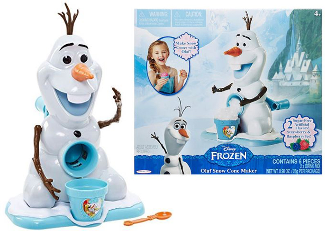 $4.61 (Reg $33) Disney's Frozen Olaf Snow Cone Maker + FREE Shipping