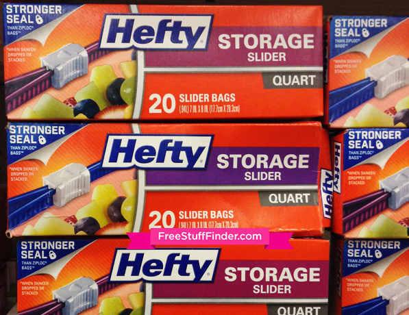 *HOT* $0.49 (Reg $3.29) Hefty Slider Bags at Kroger & Affiliate Stores (Print Now!)