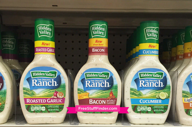 $1.99 (Reg $3.12) Hidden Valley Ranch Dressing at Target (Print Now!)