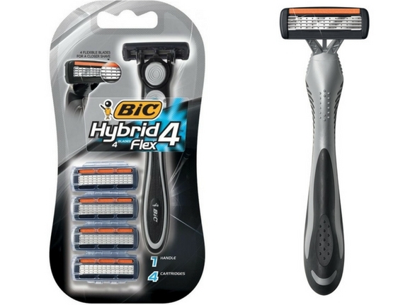 $2.99 (Reg $6.29) Bic Hybrid Flex4 Razor at Kroger