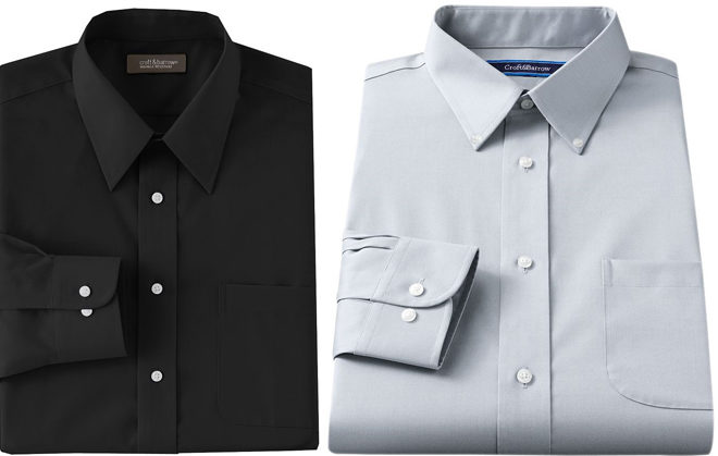 *HOT* $5.12 (Reg $32) Croft & Barrow Men's Dress Shirts + FREE Pickup