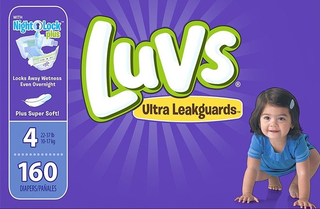 *HOT* $13.58 Luvs Diapers Ginormous Box + FREE Shipping (Only $0.05 per Diaper!)