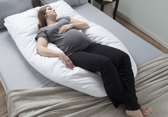 *HOT* $39.99 (Reg $100) Maternity Oversized Contoured U-Shape Pillow + FREE Shipping
