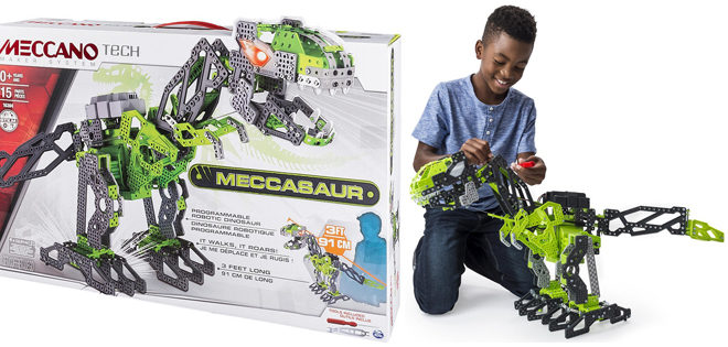 *HOT* $39.98 (Reg $100) Meccano Meccasaur Robotic Dinosaur + FREE Shipping (Best Price!)