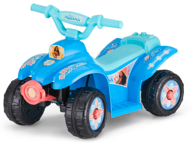$34 (Reg $79) Moana 6V Quad Ride-On + FREE Store Pickup